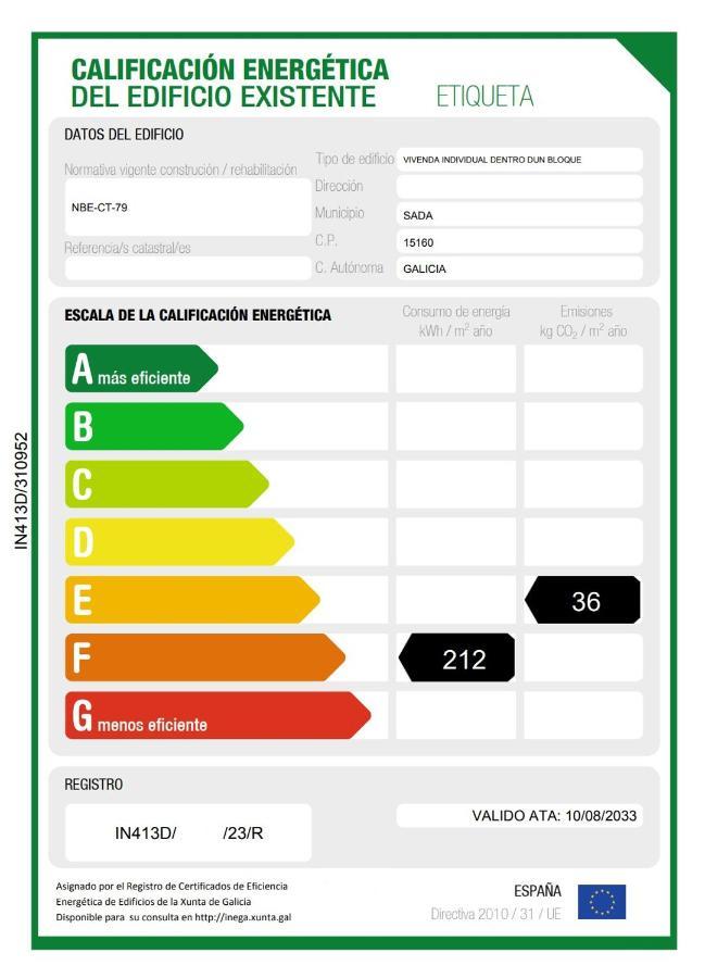 Appartamento Atico En Sada Esterno foto